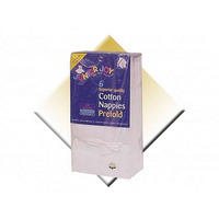 Junior Superior Quality Prefolded Terry Nappies