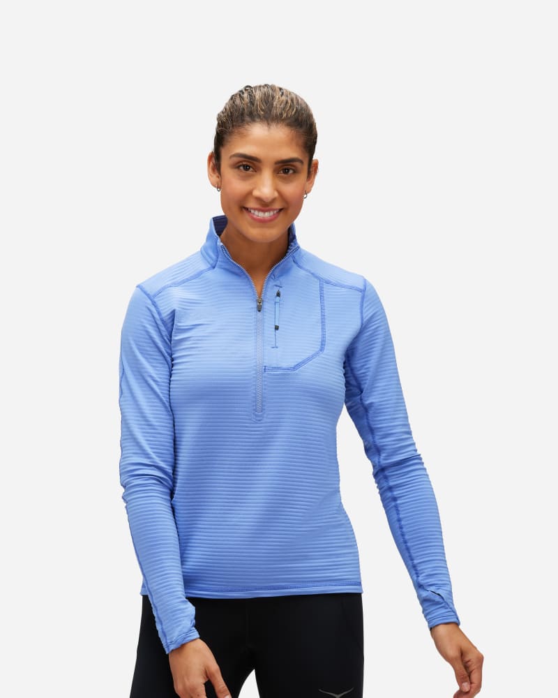 HOKA Women's 1/2 Zip in Cosmos, Size Large