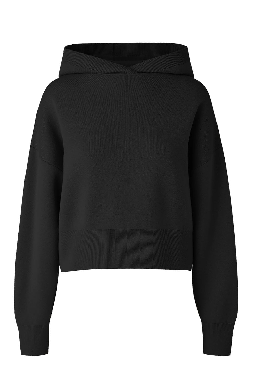 CANADA GOOSE WOMENS HOLTON HOODED JACKET Size: S, colour: BLACK