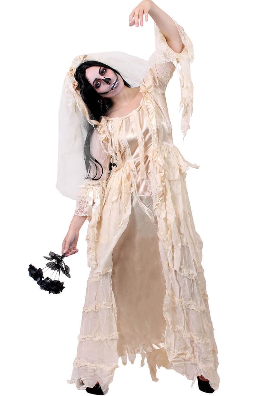 Ladies Ghost Bride Costume - XL