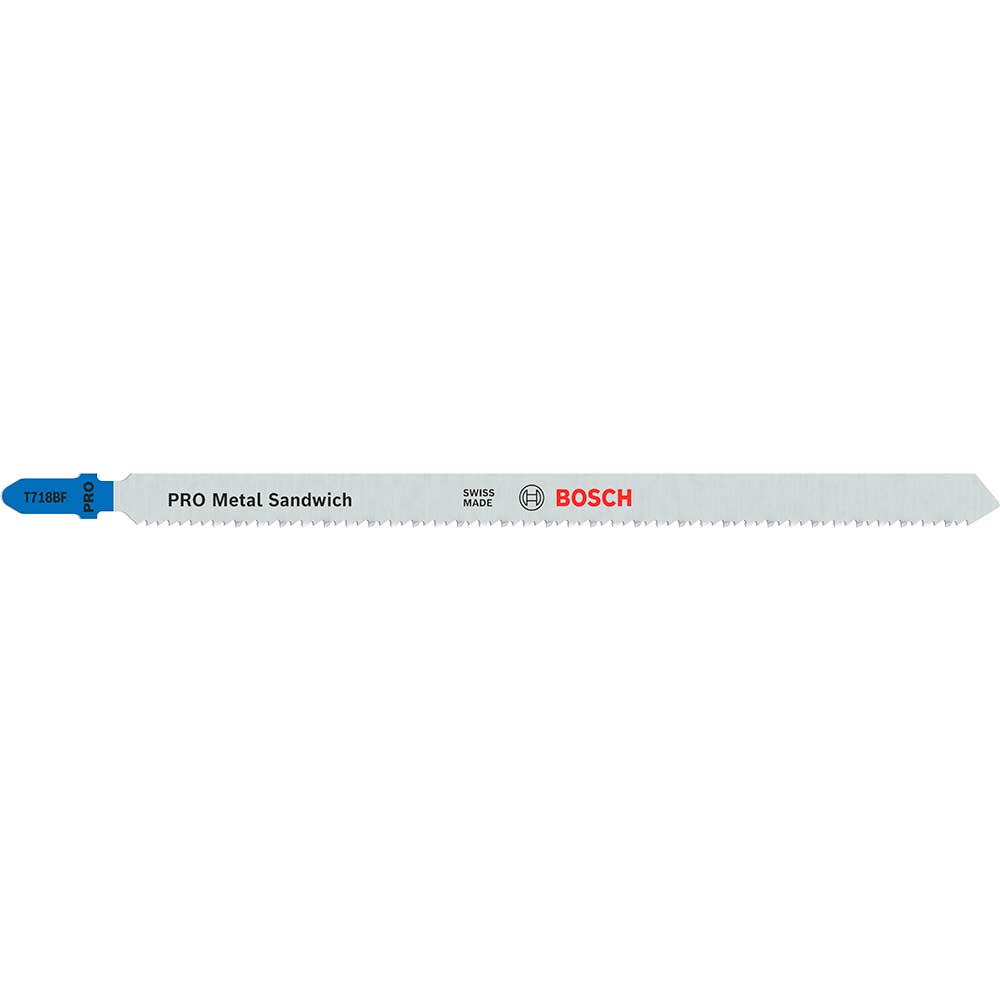 Bosch PRO T718 BF Metal Sandwich Cutting Jigsaw Blades Pack of 3