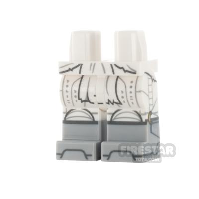 LEGO Minifigure Legs Moon Knight WHITE