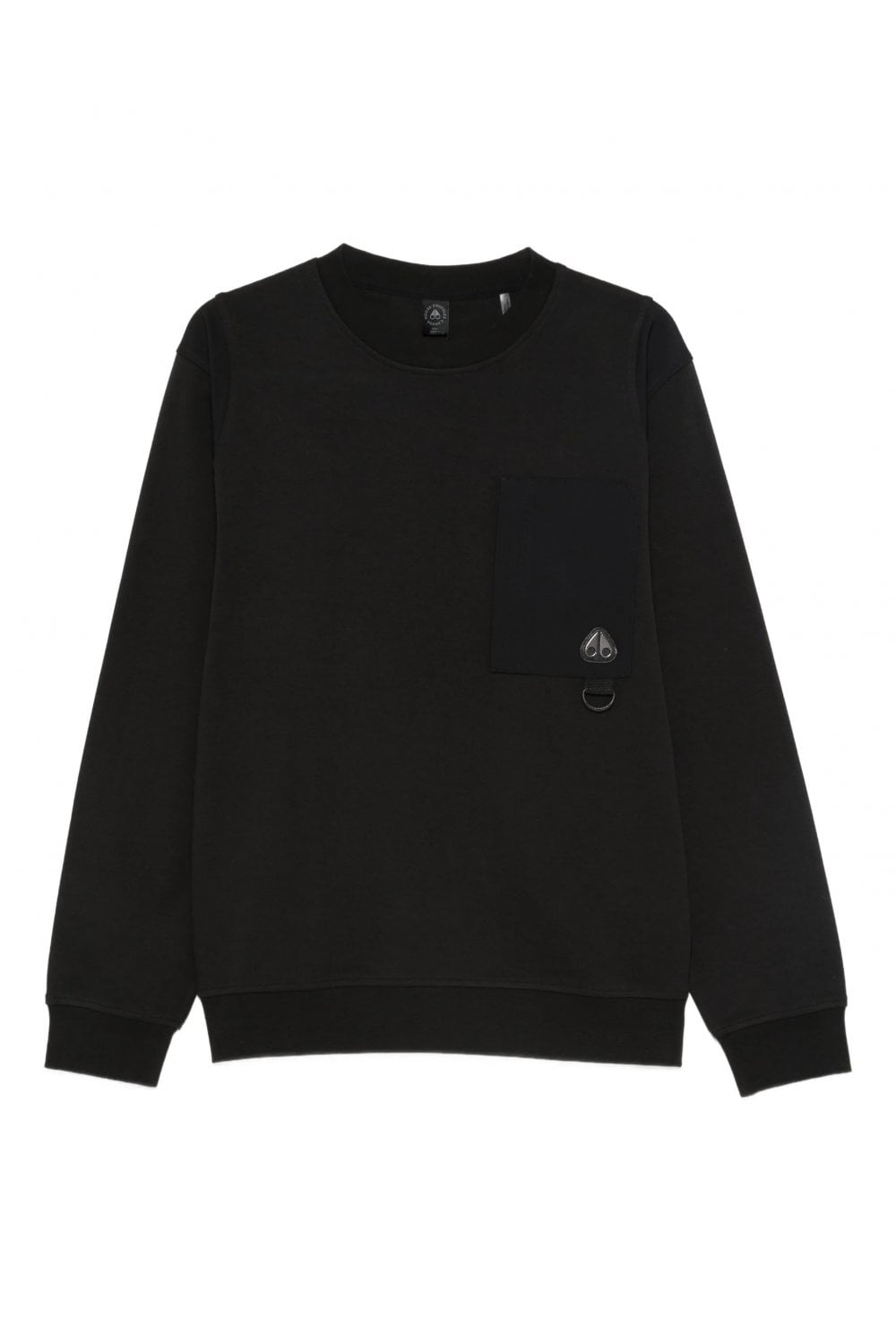 MOOSE KNUCKLES DALON SWEATSHIRT Size: S, colour: BLACK